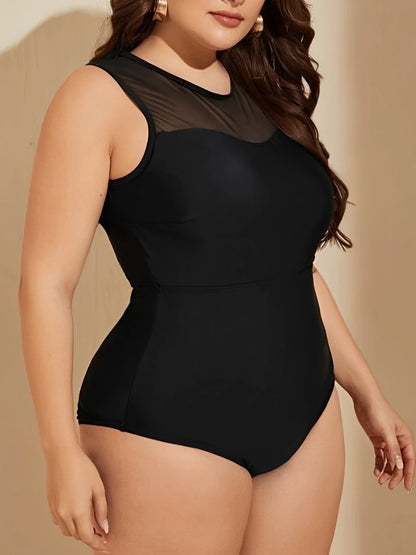 Maillot de bain 1 pièce grande taille femme | modèle #AZMA