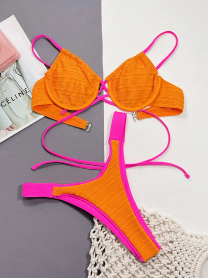 Maillot de bain femme sexy | modèle #ORANGE SUN