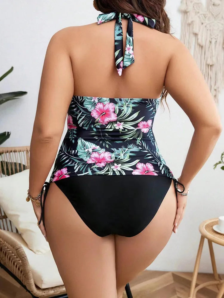 Maillot de bain grande taille | modèle #SHINY FOREST