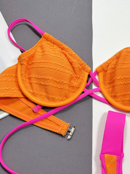 Maillot de bain femme sexy | modèle #ORANGE SUN