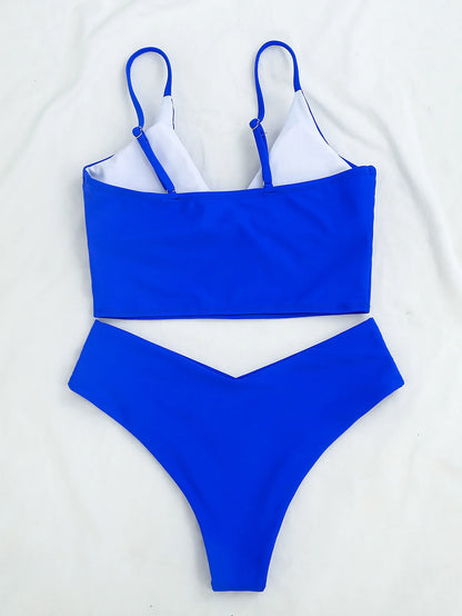 Maillot de bain bleu femme | modèle #KEEN BLUE