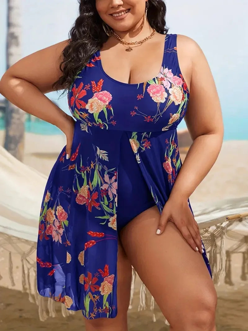 Maillot de bain grande taille | modèle #ELEGANT PRINT